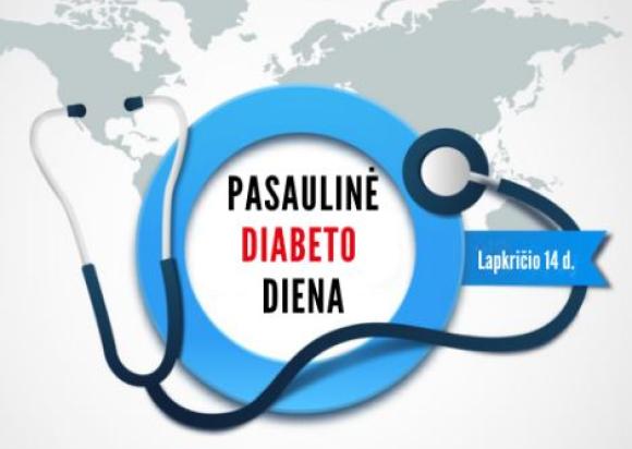 Cukrinis diabetas: iššūkiai ir sprendimai Pasaulinės diabeto dienos kontekste