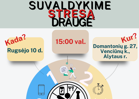 Suvaldykime stresą drauge!